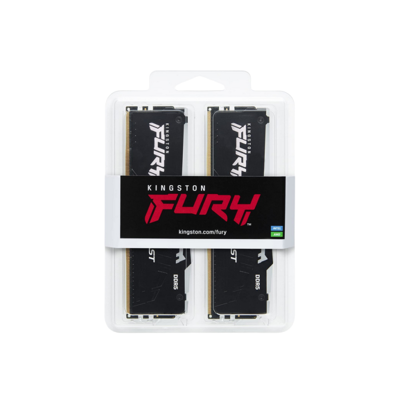 Память DDR Kingston FURY Beast Black DDR5-6000 32GB (2x16GB) (KF560C30BBEK2-32)